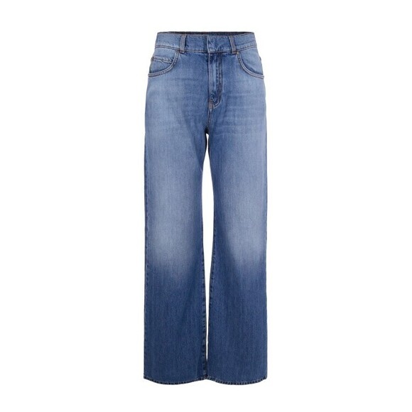 Pinko Wide Leg Jeans In Soft Denim - NWT